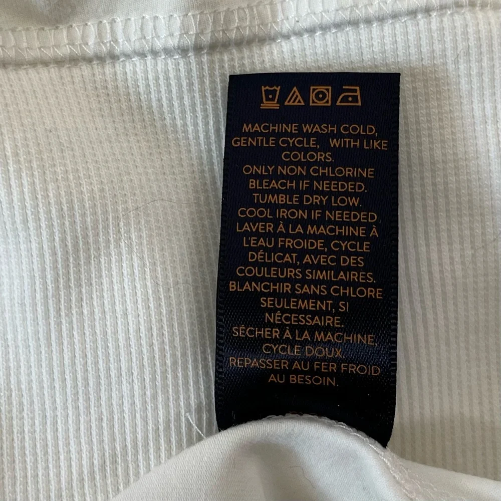 Good Man Brand White Flex Pro Victory Crew Sweatshirt Size Medium - Picture 9 of 12